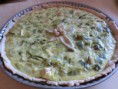 Quiche poireau-chèvre